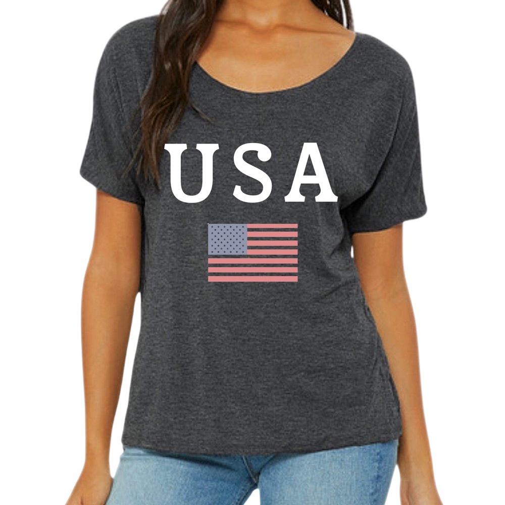 Classic USA Patriotic‎ Graphic Tee